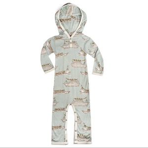 Milkbarn Bamboo Hooded Romper
